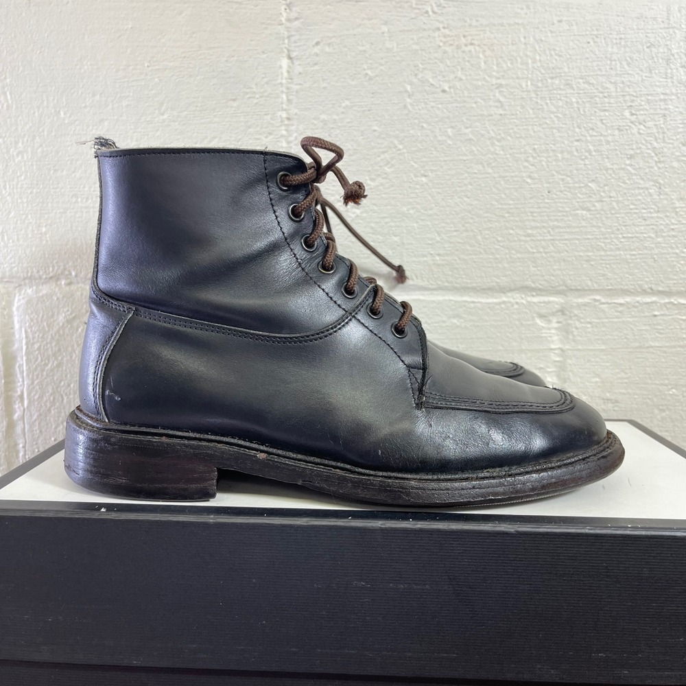 Tricker's Burford Burgundy Brown Leather Country LaceUp Boots Men's 6.5-7 US